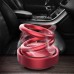 VOILA Air Freshener for Car Solar Perfume Double Ring Rotating Fragrance